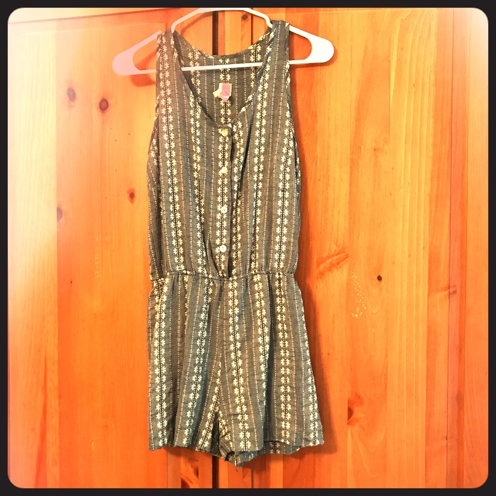 Button Down Romper